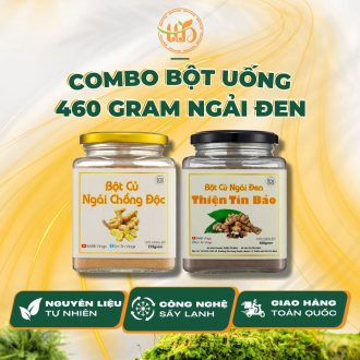 Combo bột uống củ ngải 460 gram