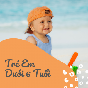 trẻ em dưới sáu tuổi